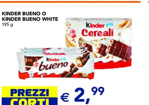 Kinder Bueno o Kinder Bueno White