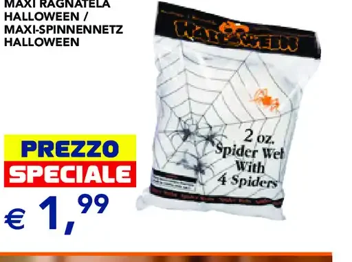 Maxi ragnatela Halloween
