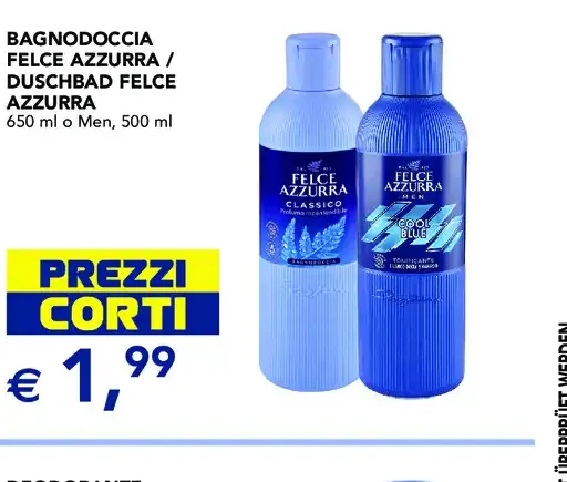 Bagno doccia Felce Azzurra