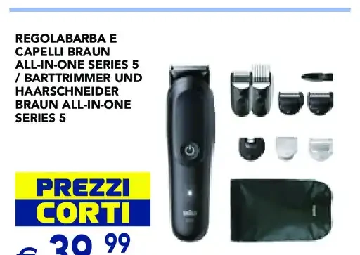 Regolabarba e capelli Braun All-in-One Series 5