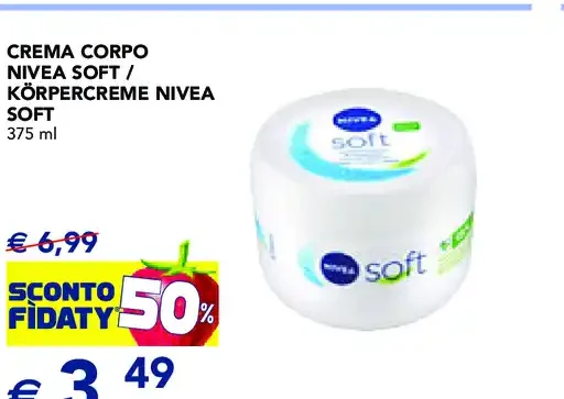 Crema corpo Nivea Soft