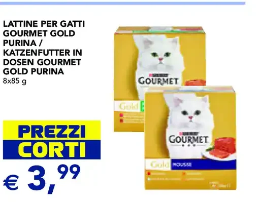Lattine per gatti Gourmet Gold