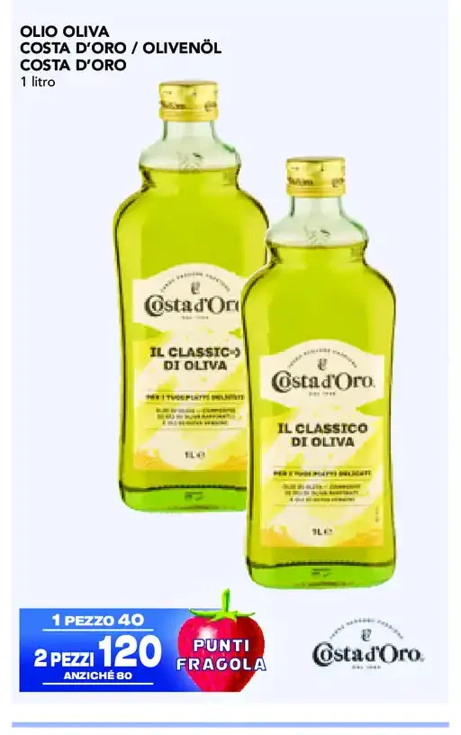 Olio oliva Costa d'Oro