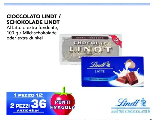 Cioccolato Lindt