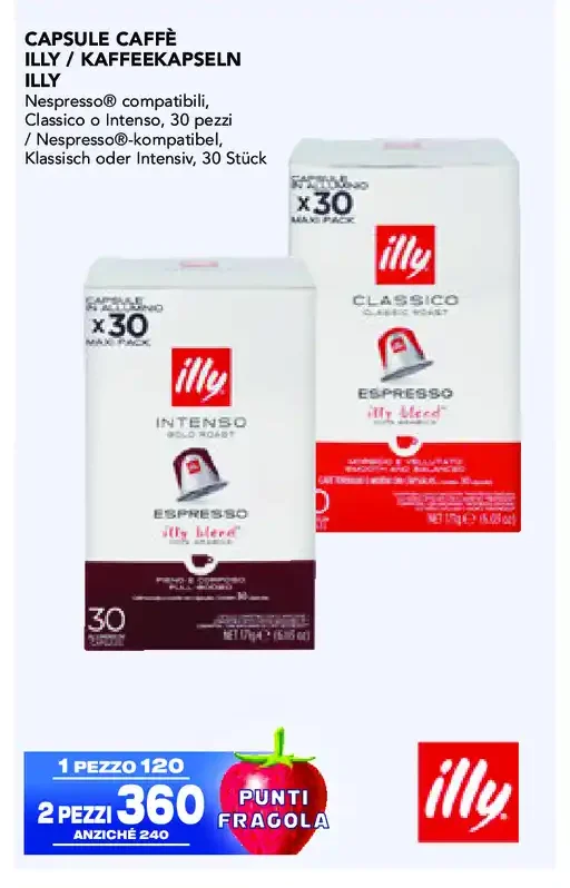 Capsule caffè Illy
