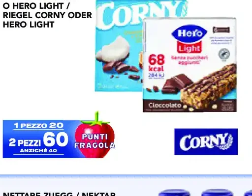 Barrette Corny o Hero Light