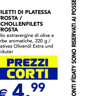 Filetti di platessa Frosta