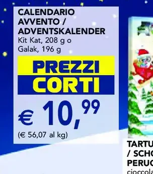 Calendario avvento Kit Kat