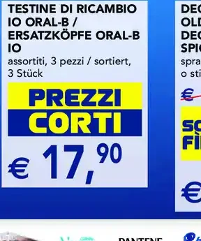 Testine di ricambio Oral-B iO