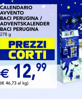 Calendario avvento Baci Perugina