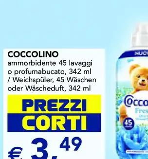 Ammorbidente Coccolino