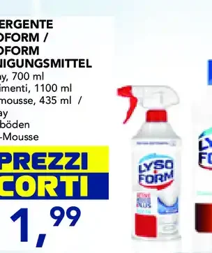 Detergente Lysoform