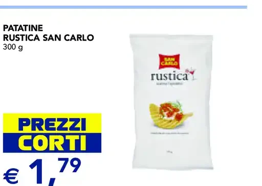 Patatine Rustica San Carlo