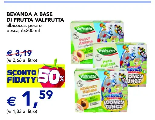 Bevanda alla frutta Valfrutta