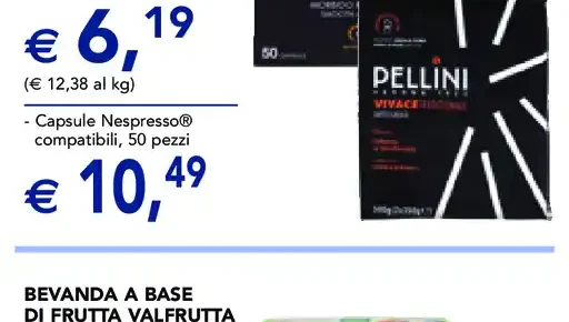 Capsule Nespresso compatibili Pellini