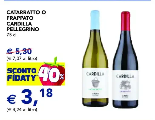 Catarratto o Frappato Cardilla Pellegrino