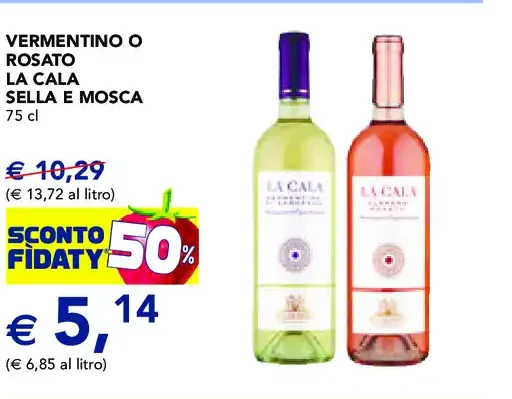 Vermentino o Rosato La Cala