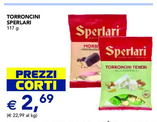 Torroncini Sperlari