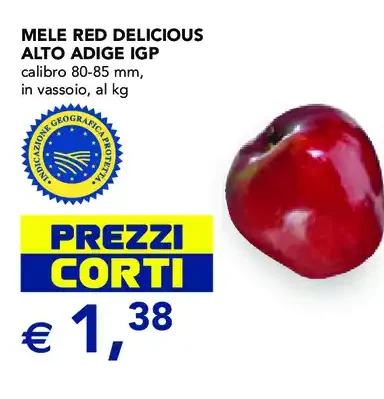 Mele Red Delicious Alto Adige IGP