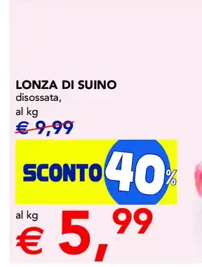 Lonza di suino