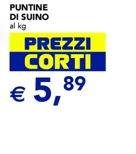 Puntine di suino