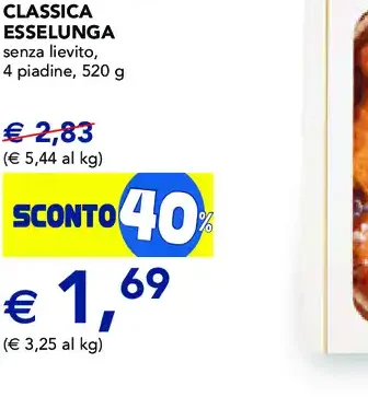 Piadina fresca classica