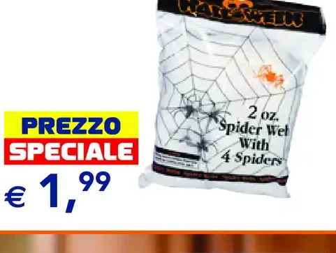 Maxi ragnatela Halloween