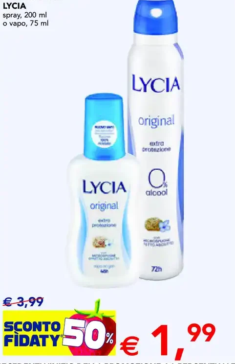 Deodorante Lycia