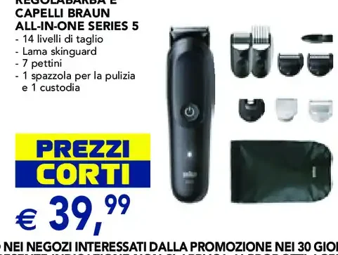 Regolabarba e capelli Braun All-in-One Series 5