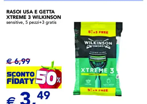 Rasoi usa e getta Xtreme 3