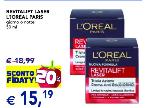 Crema viso Revitalift Laser