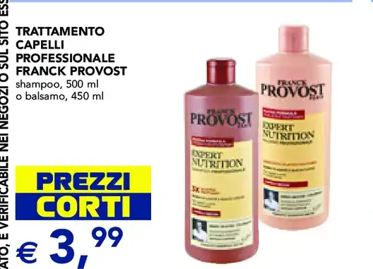 Trattamento capelli Franck Provost