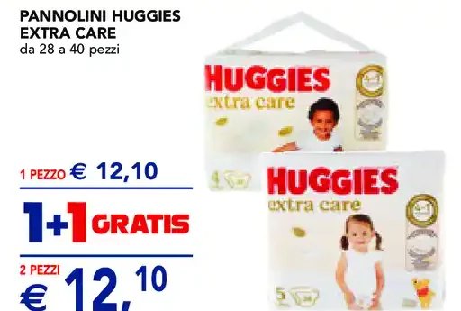 Pannolini Huggies Extra Care