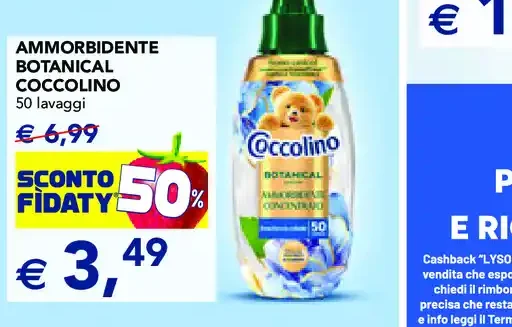 Ammorbidente Botanical Coccolino