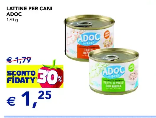 Latte per cani Adoc