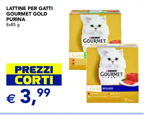 Lattine per gatti Gourmet Gold