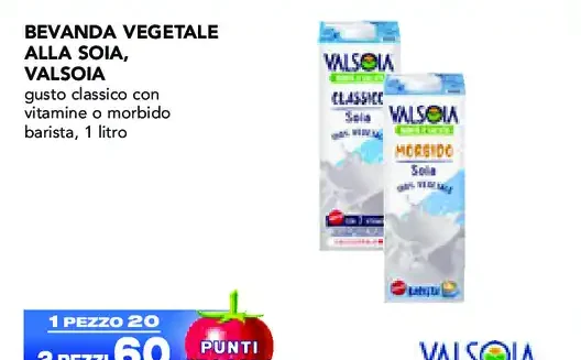 Bevanda vegetale alla soia Valsoia