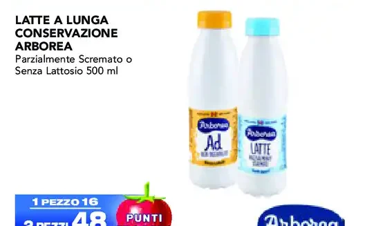 Latte a lunga conservazione Arborea