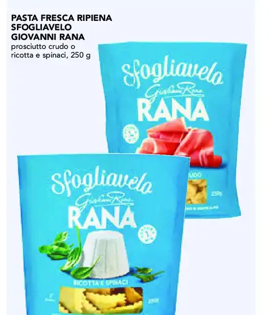 Pasta fresca ripiena Sfogliavelo Rana