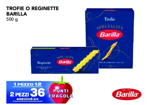 Trofile o reginette Barilla