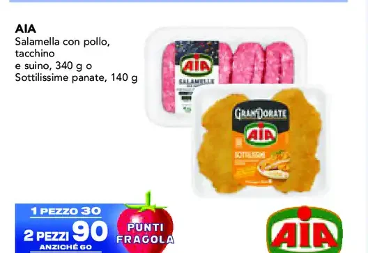 Aia salame con pollo
