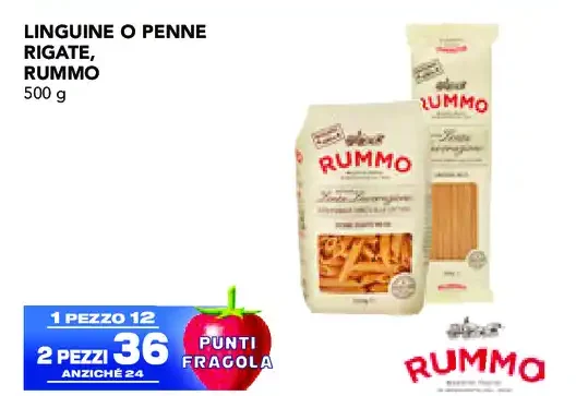 Linguine o penne rigate Rummo