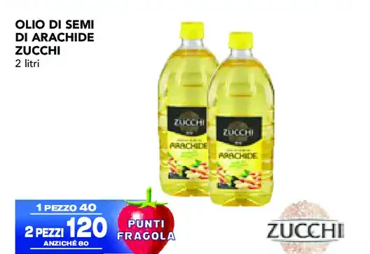 Olio di semi di arachide Zucchi