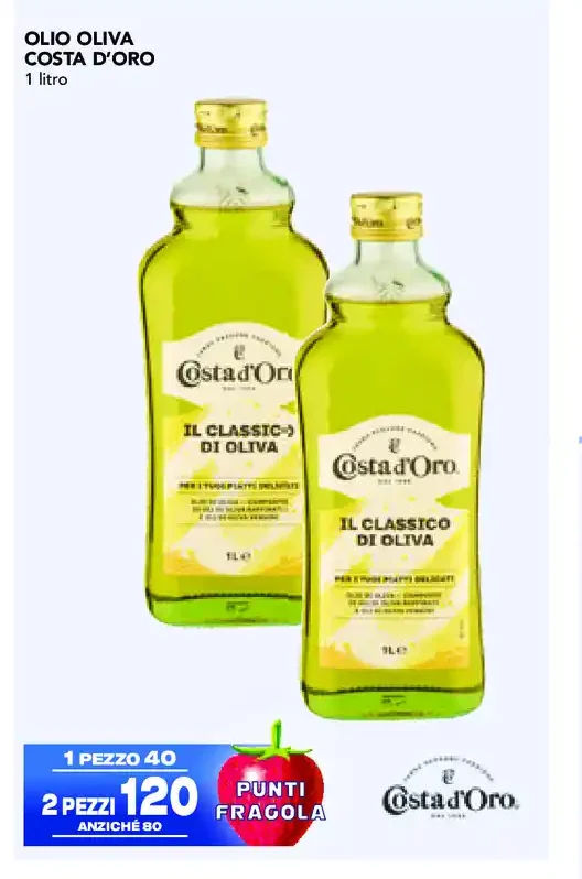 Olio oliva Costa d’Oro