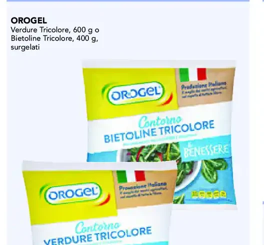 Verdure surgelate Orogel