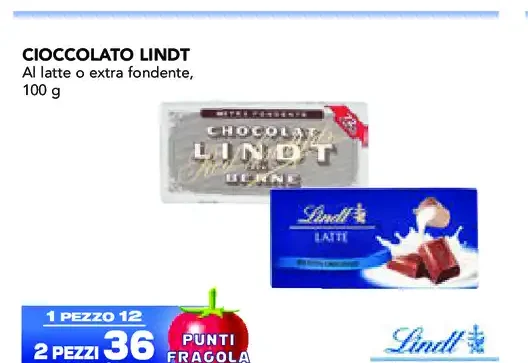 Cioccolato Lindt