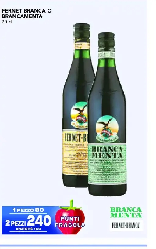 Fernet Branca o Brancamenta 70 cl