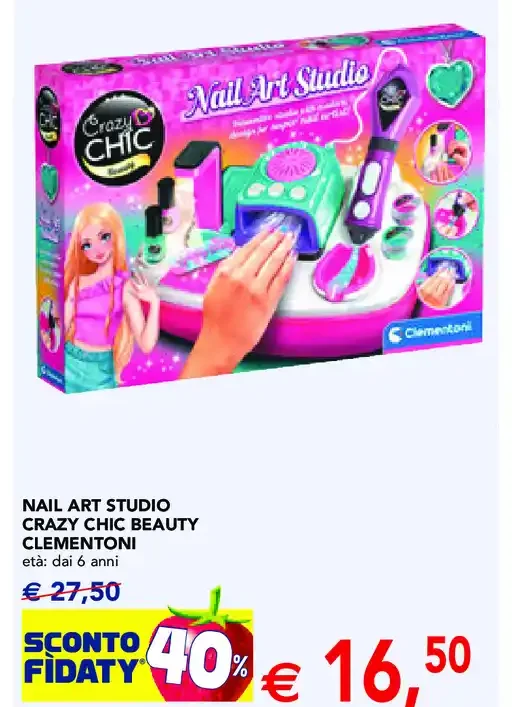 Nail Art Studio Crazy Chic Beauty Clementoni