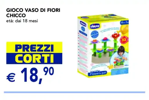 Gioco vaso di fiori Chicco