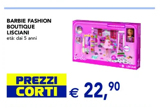 Barbie Fashion Boutique Lisciani